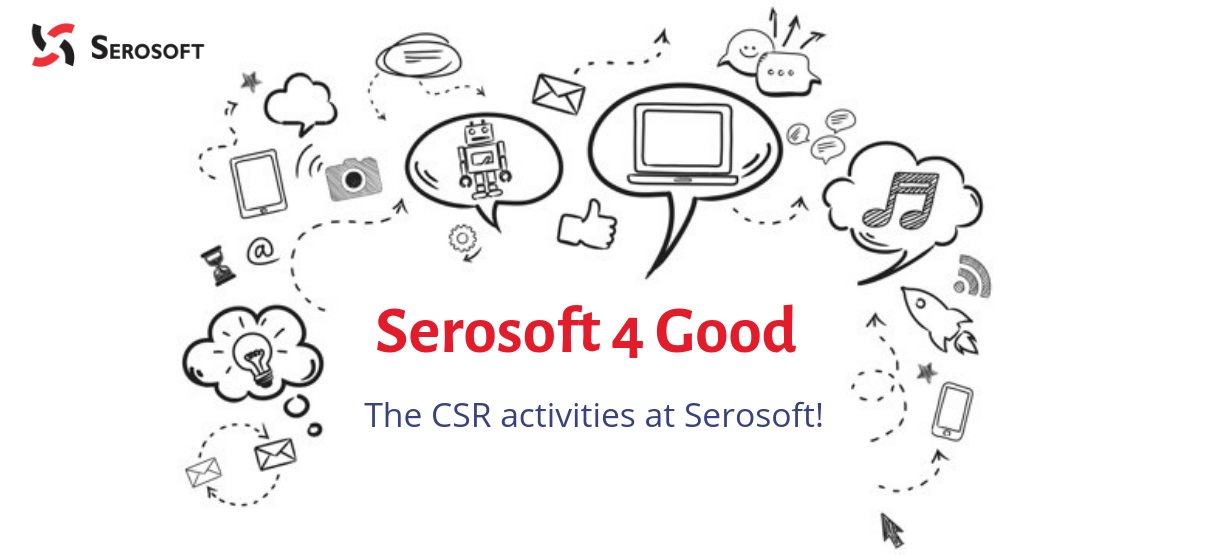 Logo Launch for CSR Activities Serosoft 4 Good-Serosoft.com
